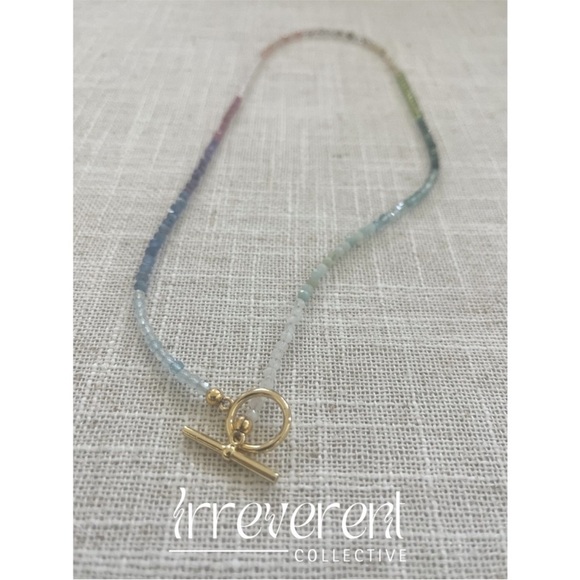 🔥Irreverent Collective - Chroma Alchemy Natural Stone Necklace - Picture 8 of 11